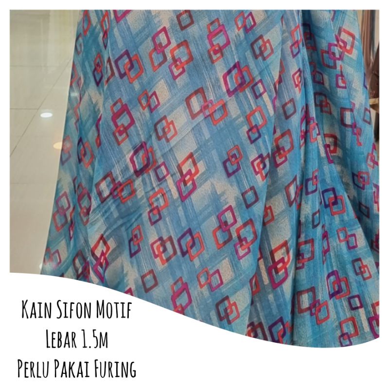 Sifon Silky Motif Halus