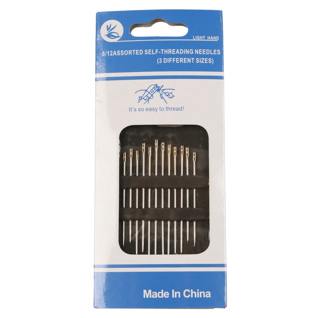 Set Self-Threading Needles - Jarum Jahit Tangan Self-Threading