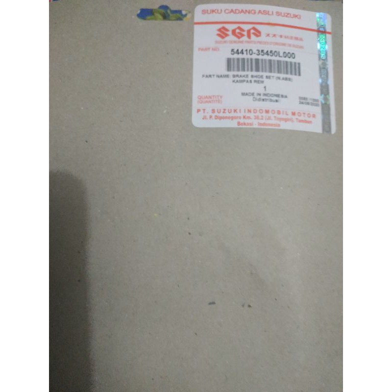 Kampas Rem Belakang Axelo