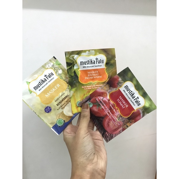 Mustika Ratu Masker Sachet 15gr
