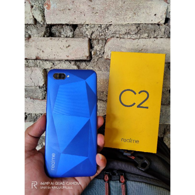 SECOND REALME C2 RAM 2/16 3/32 2/32 FULLSET NO MINUS
