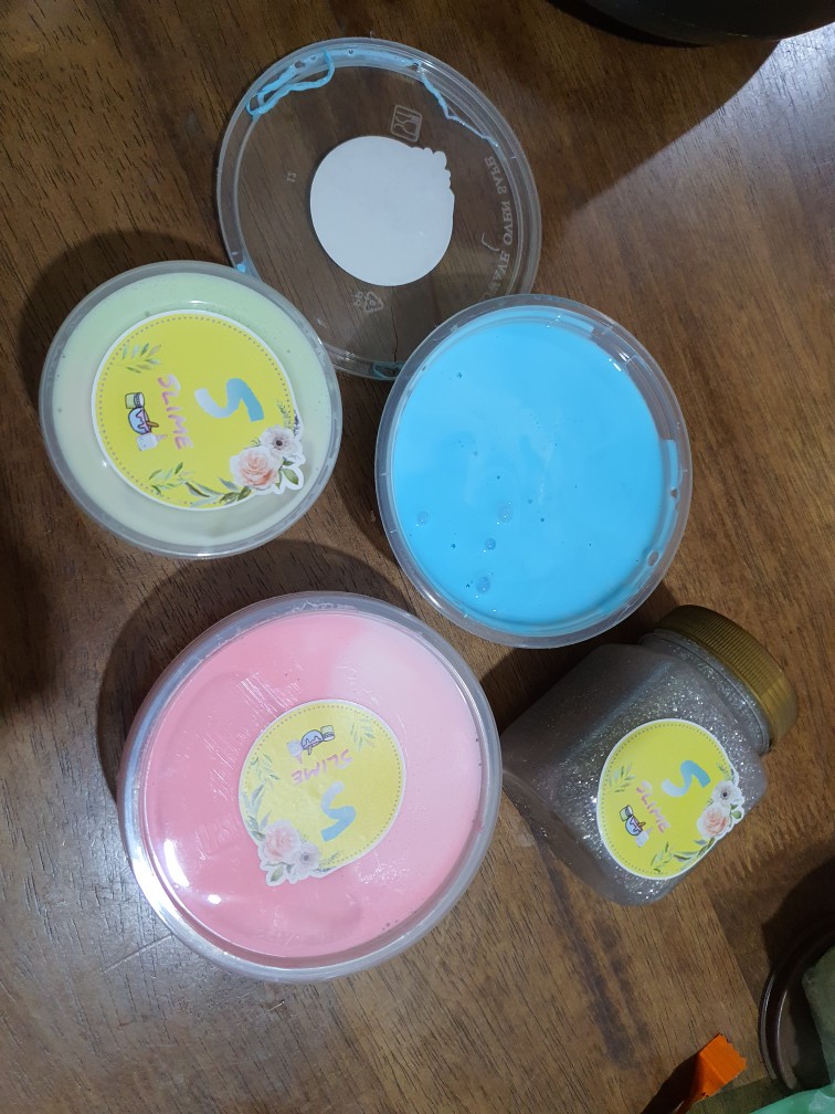 #slime Original #original Slime 150 Ml #rainbow Slime