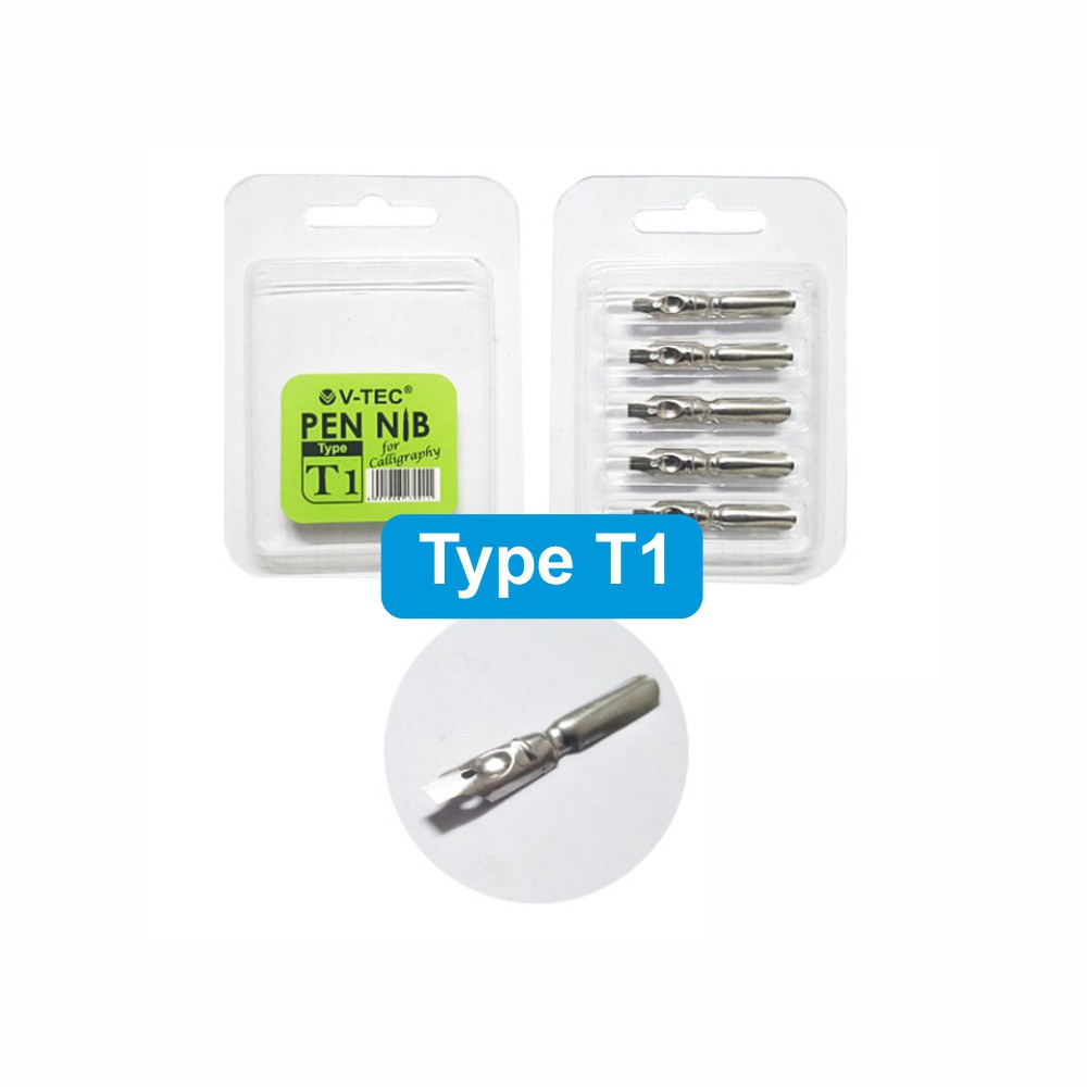 

V-TEC PEN NIB (ISI 5 PCS), TYPE T-1