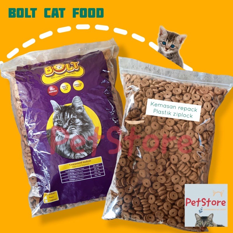 Promo: BOLT REPACK makanan kucing