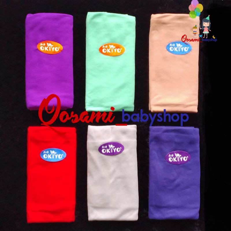 OKIYO (Geos) Kain Gendongan Bayi Instan Kaos Polos SNI