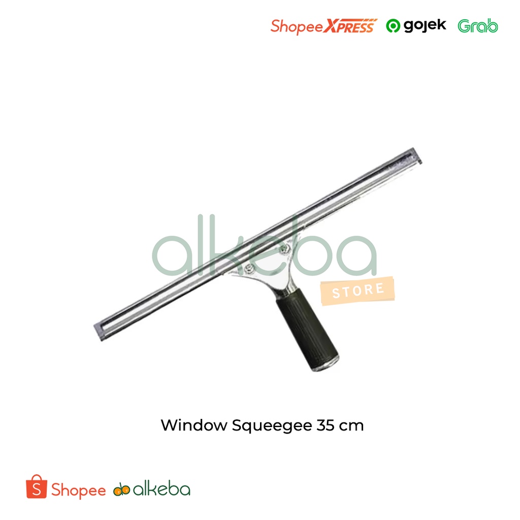Window Squeegee 35 cm / alat pembersih kaca (Glass Scrape / Stik Kaca)
