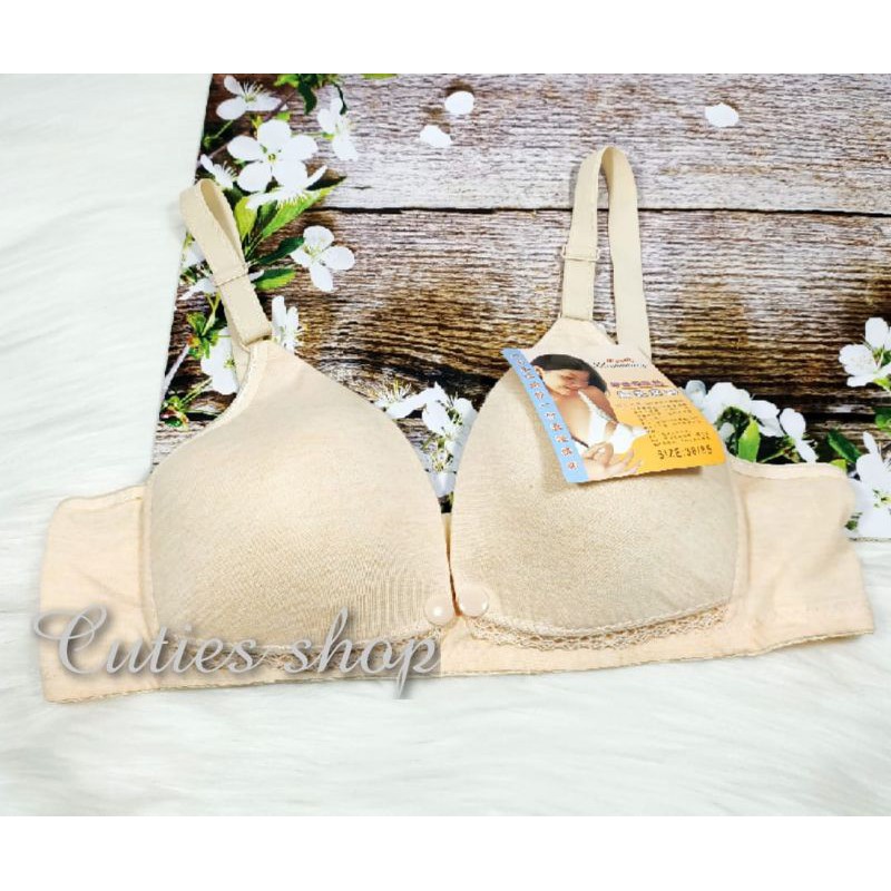 NURSING BRA - busa tipis - tanpa kawat - sz 38-42