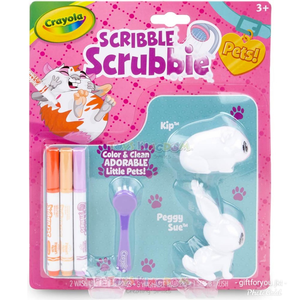 crayola scribble scrubbie pets playset big w on scribble scrubbie pets names