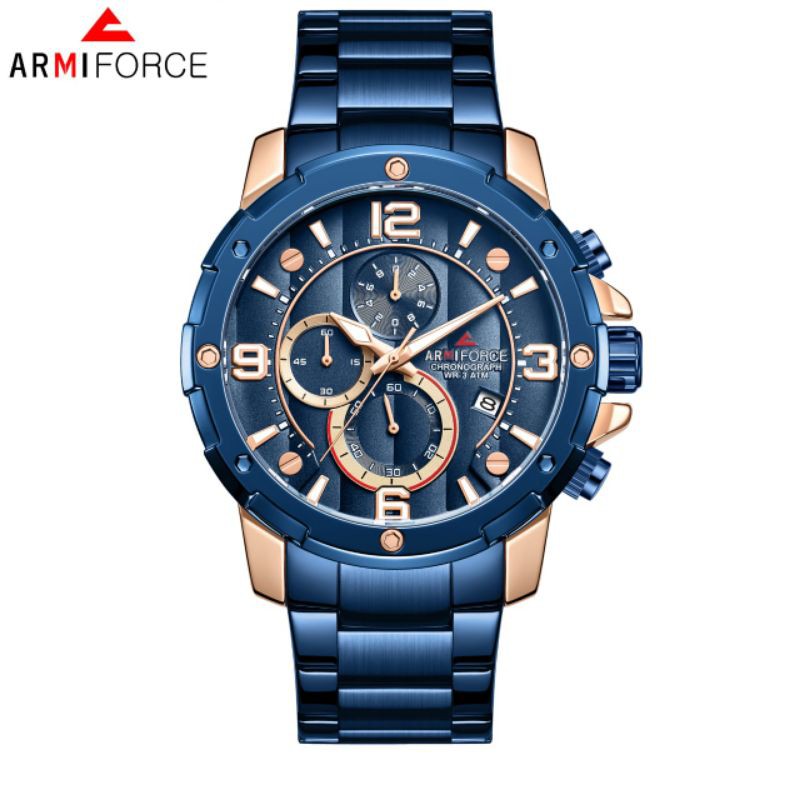 Jam Tangan Pria Armiforce Original New Water Resist Garansi 1 Tahun