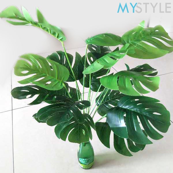 HAPPY TIME DAUN MONSTERA 5818 TANAMAN HIAS ARTIFISIAL BUNGA PALSU DAUN PLASTIK DAUN ARTIFICIAL