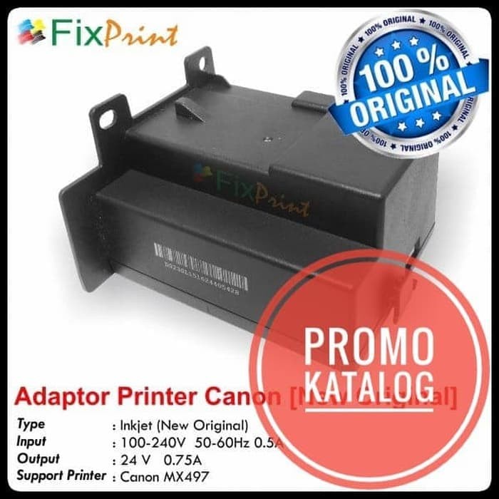 Jual Adaptor Printer Canon Mx497 New, Power Supply Canon Mx497 Best