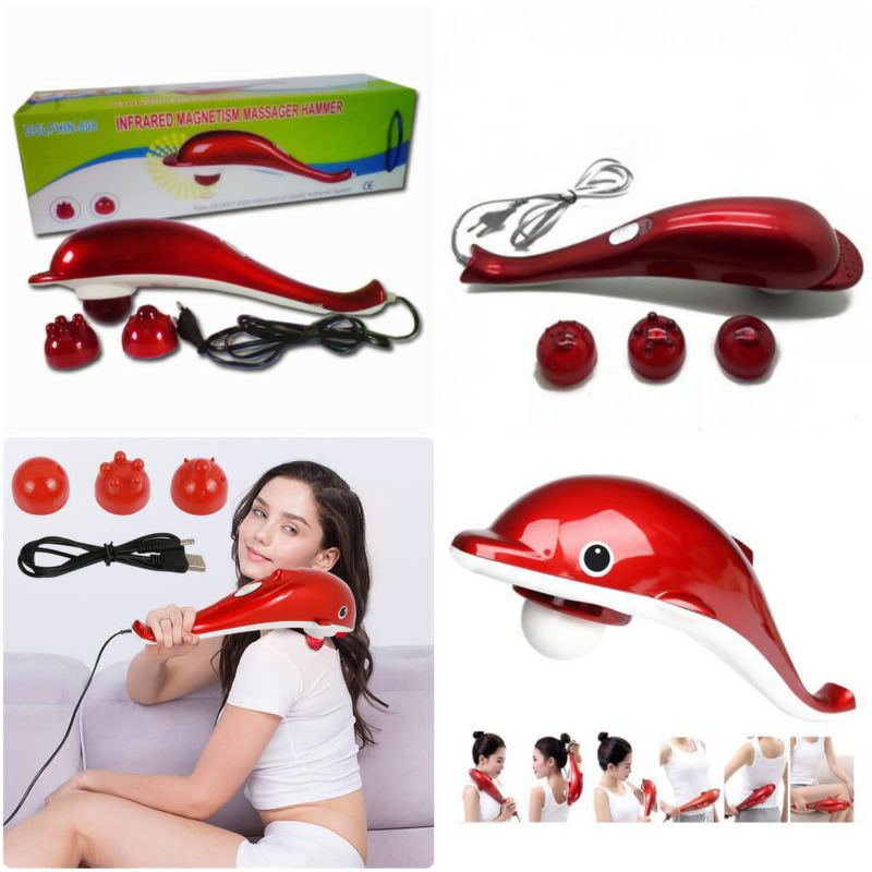 Alat Pijat Infrared Dolphin Massager Terapi Lumba Lumba