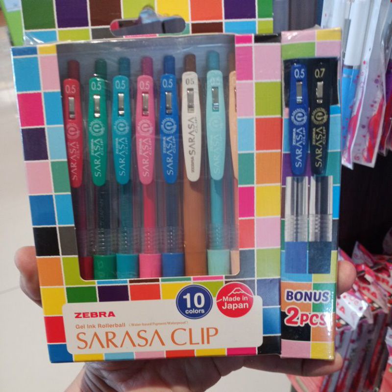 

SARASA CLIP SET 10 FREE 2