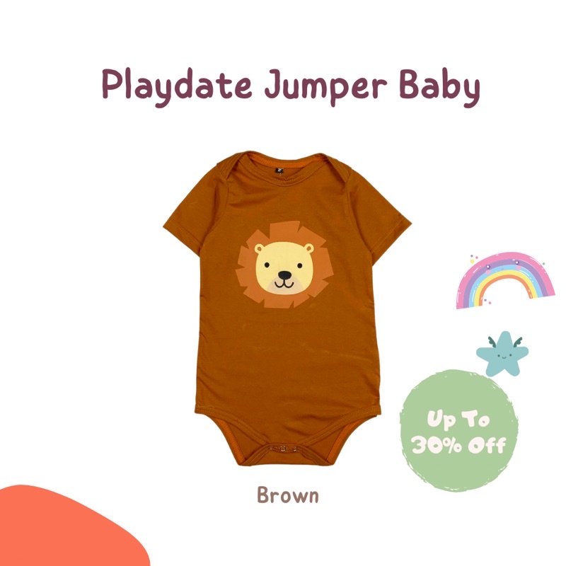 Jumper Bayi Pendek Newborn 1 2 Tahun Baju Kodok Bayi Jumper Baby Polos Karakter Laki Laki Perempuan Baju Anak Bayi Newborn