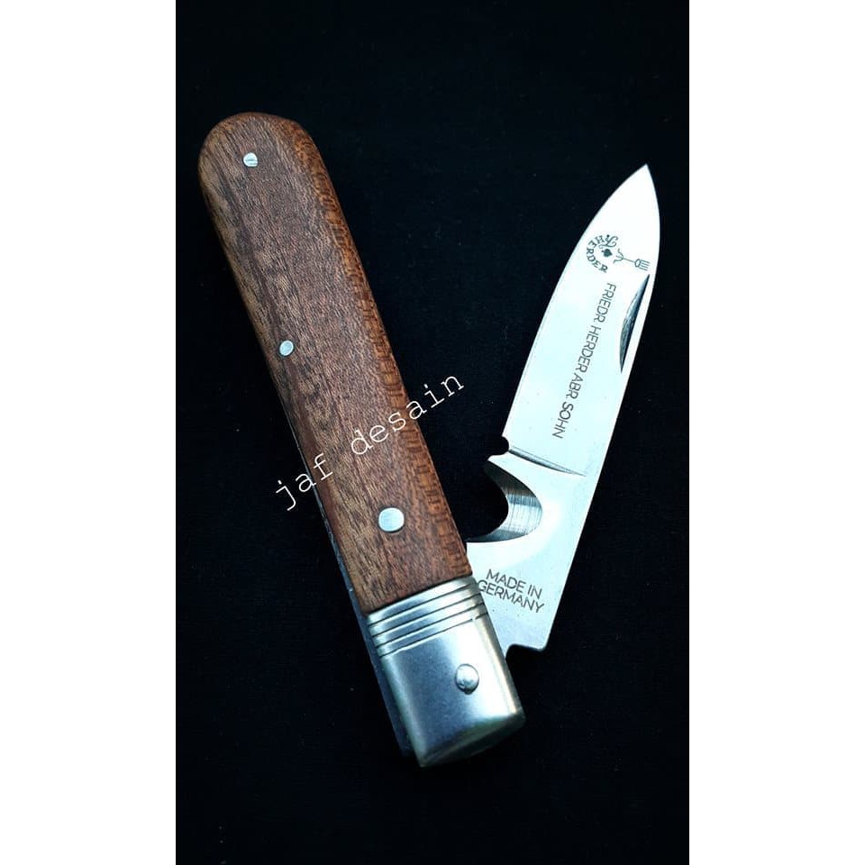 Laris Pisau lipat cap Garpu asli made in Solingen Germany