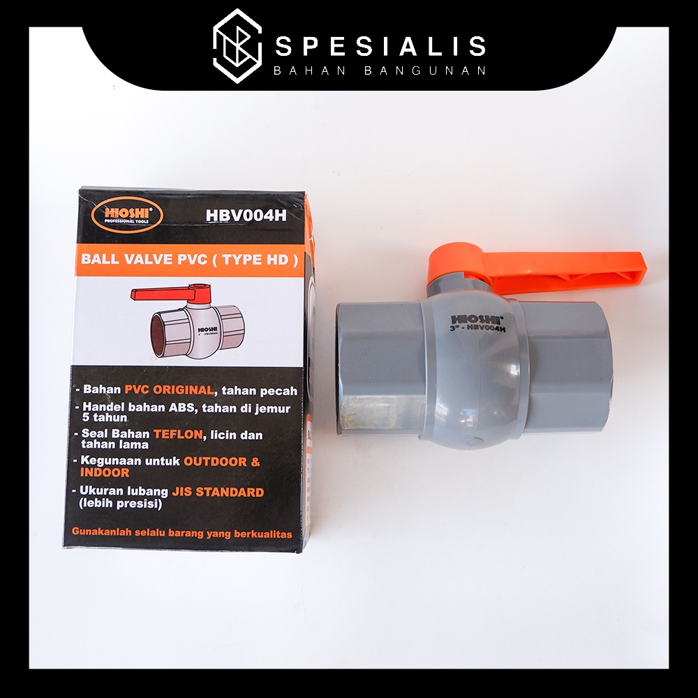 Stop Kran Besar Ball Valve 3" (75mm) HIOSHI