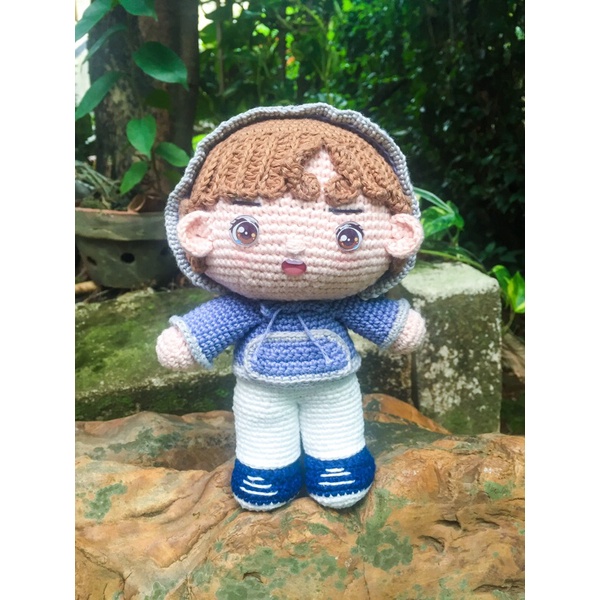 Boneka Rajut / Amigurumi Kpop doll Cha Eun Woo (ASTRO)