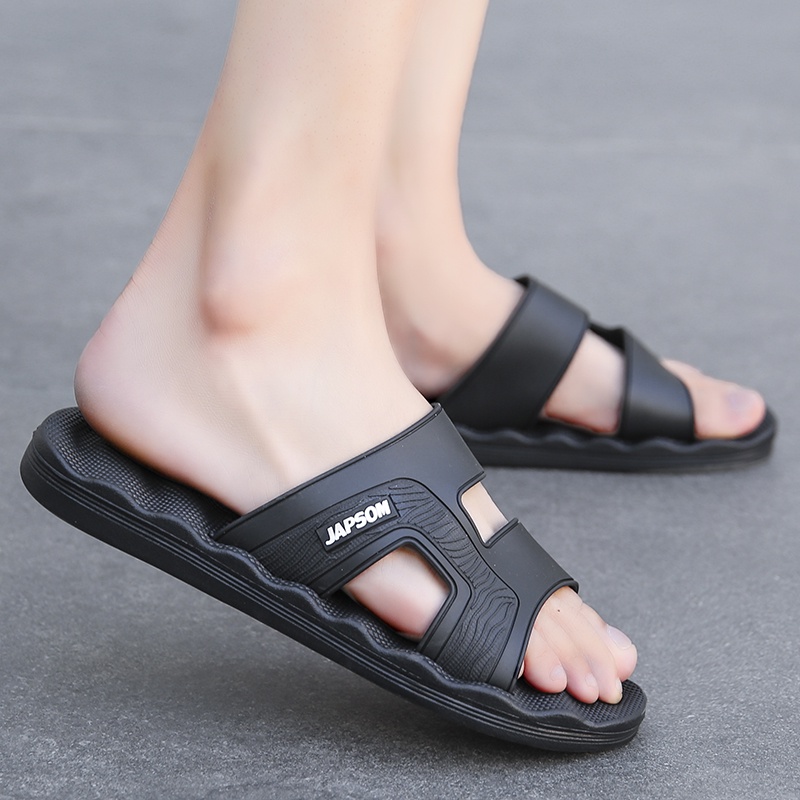 ⭐⭐⭐⭐⭐ [ Ready Stock Promo + COD ] Sandal Cowok Sednal Pria Sandal Slop Sandal Pria Sandal Rumah laki laki Sendal Slop Pria Sandal Slide Pria Sandal Slop Pria EVA Sendal slop 40 s/d 45 Karet impor berkualitas tinggi Tahan air dan non-slip