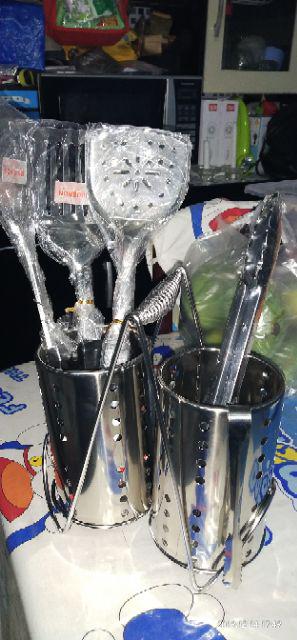 Susuk Sutil Spatula Stainless Steel Murah Gagang Plastik 211