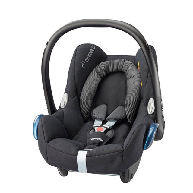 Preloved Maxi Cosi Cabriofix Black Raven Carseat