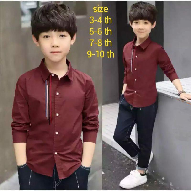 BS//COD//BAJU KEMEJA ANAK//BOBO//KIDS FASHION LENGAN PANJANG//GOOD QUALITY//REAL PICT