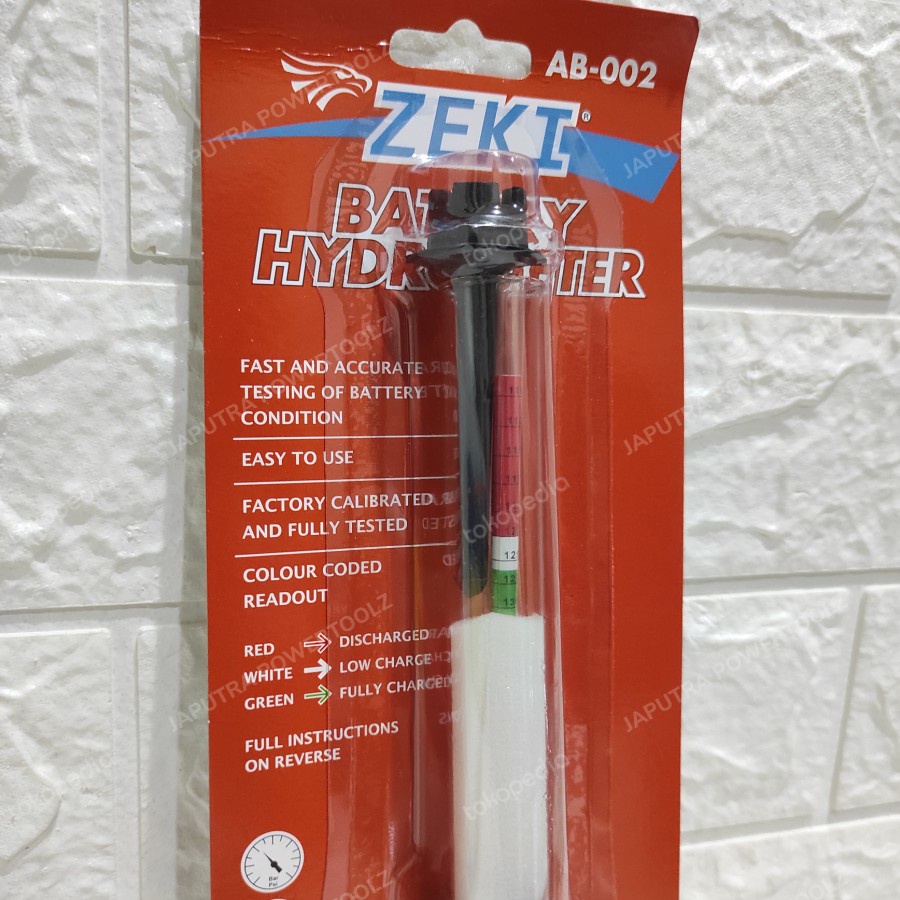 HIDROMETER AKI ZEKI / BATERAI HYDROMETER / ALAT TES KADAR AIR AKI ACCU