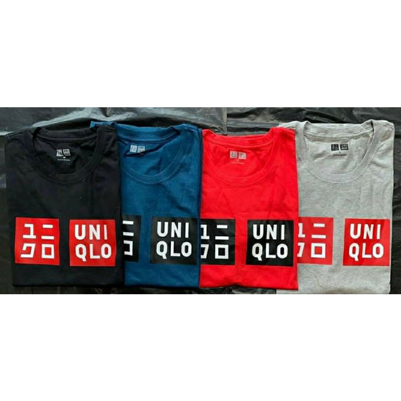 Kaos uniqlo cotton full tag supima