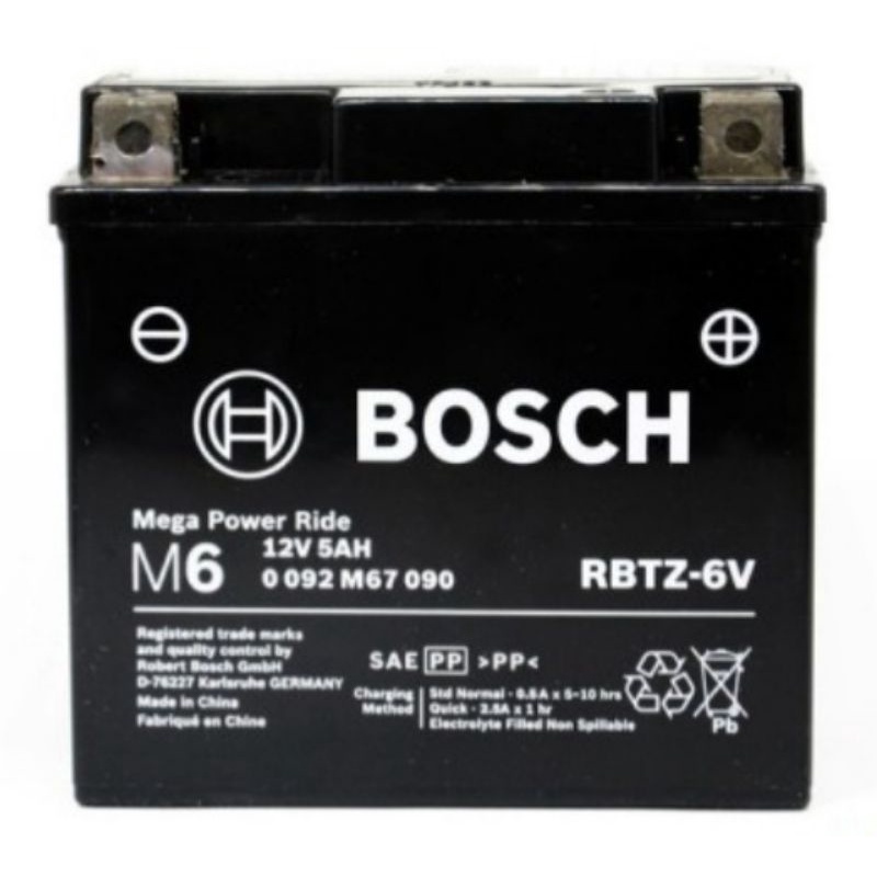 Accu Motor (R2) RBTZ-6V (GTZ-6V)