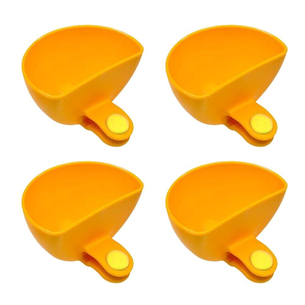 Populer 4Pcs Tempat Saos 4Pcs Tempat Saos Wadah Saus Mangkok Clip-on