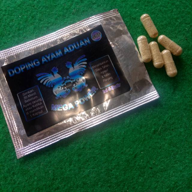Doping ayam aduan capsul MEGA POWER