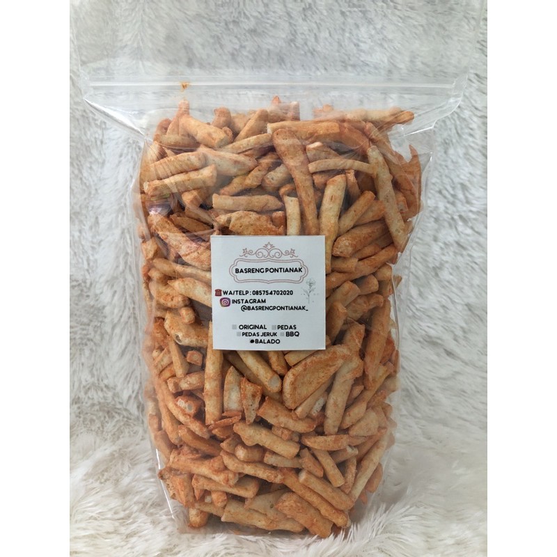 Stik Basreng Kemasan 1/2 KG | BASRENGPONTIANAK-Balado