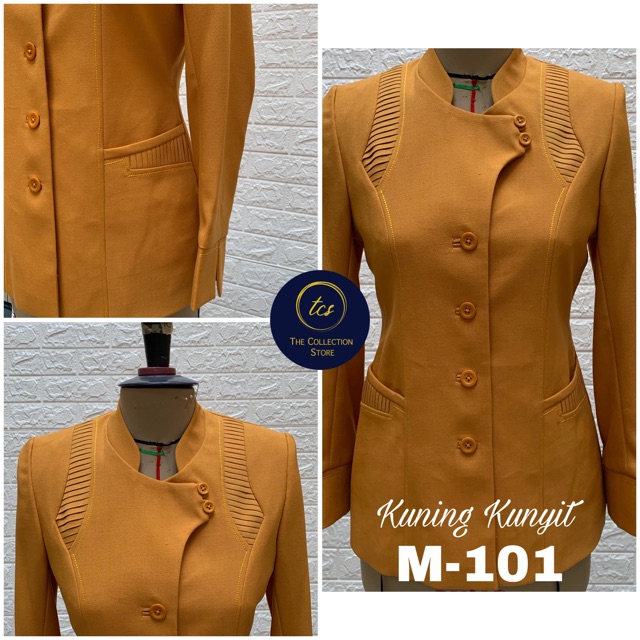 SERAGAM BLAZER GURU , BLAZER BERWARNA, Blazer Wanita | M-101