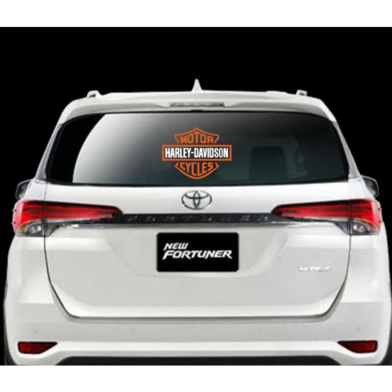 Sticker Kaca MOBIL body Mobil sticker Harley Davidson