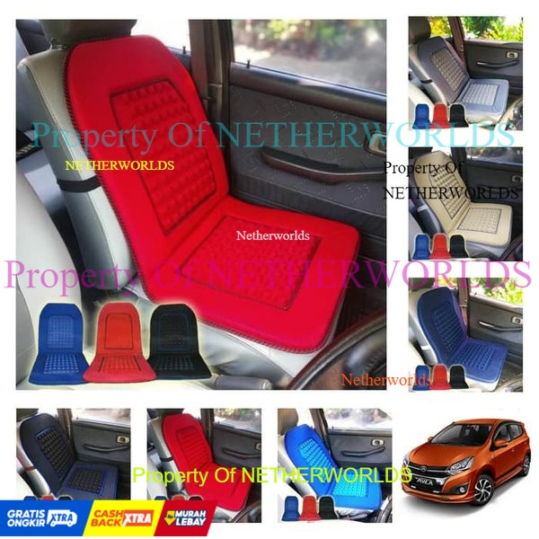 Netherworlds| Cover jok sandaran jok mobil Daihatsu Ayla  - TERMURAH FREE Parfum KOPI BALI