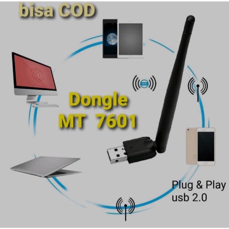 USB DONGLE WIFI MT7601 UNTUK STB DVBT2 MURAH