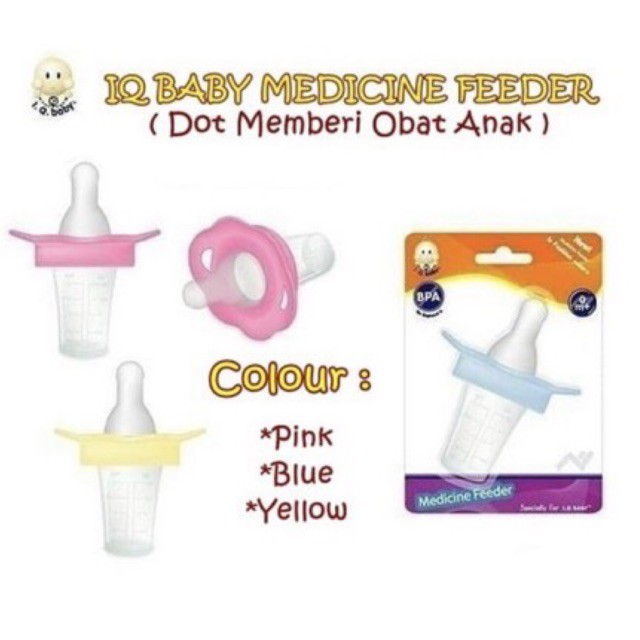 IQ Baby Medicine Feeder - Dot Tempat Minum Obat Bayi