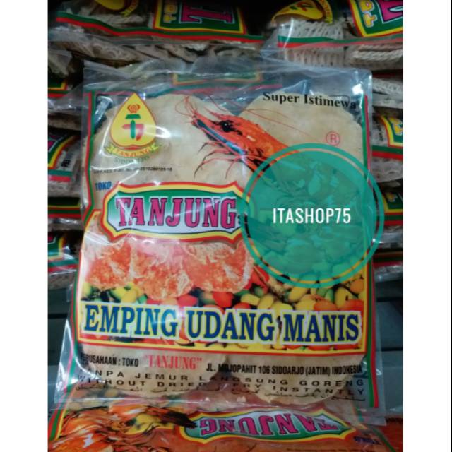 

Keripik Emping Udang Rasa Manis Tanjung