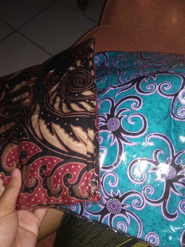 Maura Couple - Sania Ruffle Batik Couple Ori Ndoro Jowi Garansi Termurah Shopee - Kebaya Modern 2564