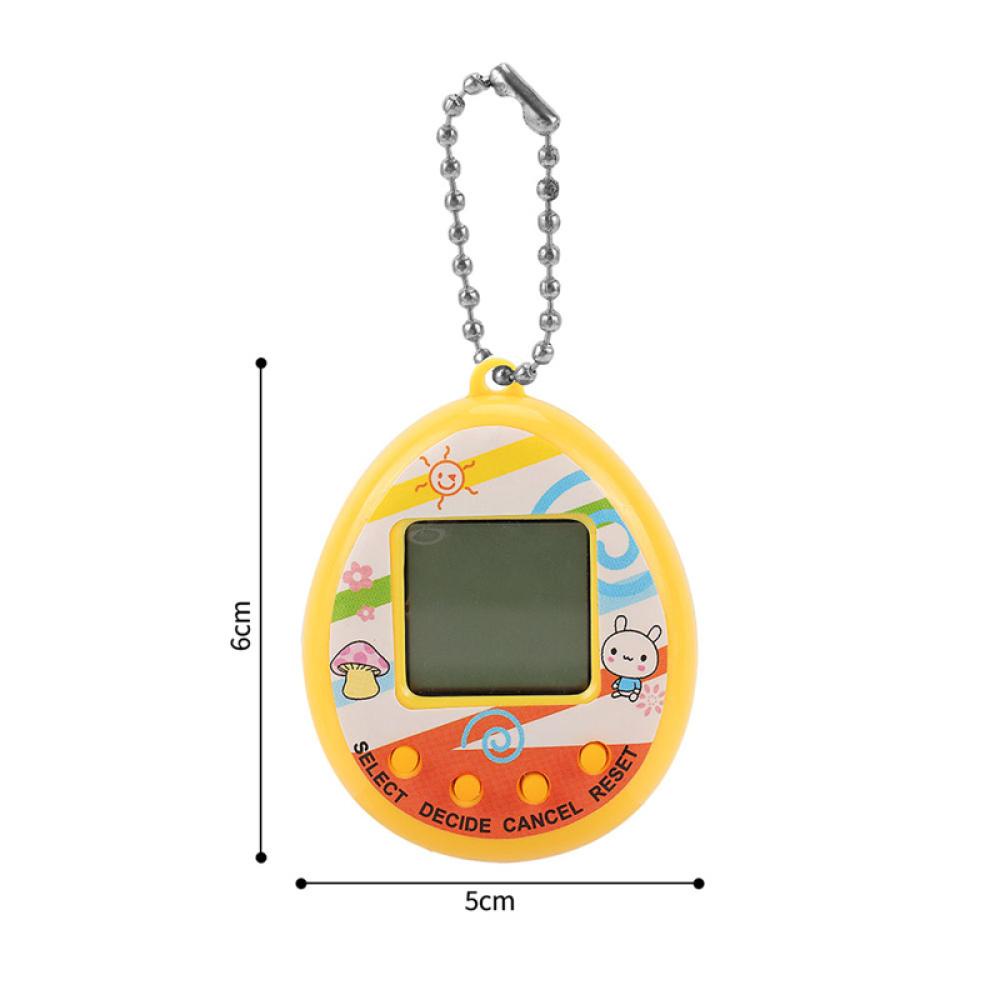 Timekey B6P7 Mainan Tamagotchi Hewan Peliharaan Virtual Elektronik 168 In 1 Genggam Tangan