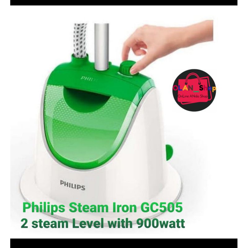 Philips Strika Uap GC505 Standing Steam Iron Daya 900watt Garansi Resmi Produk Ori Harga Murah