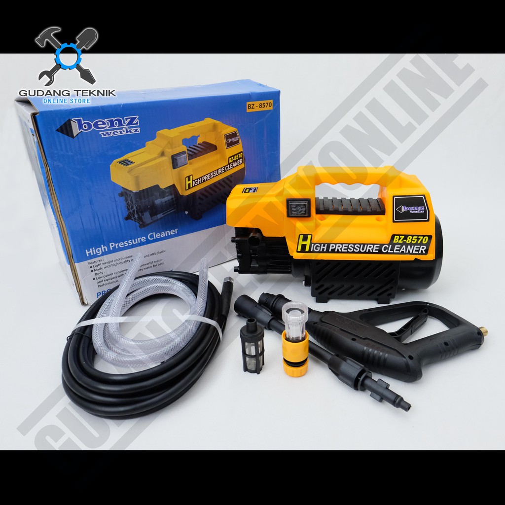Alat Mesin Cuci Motor Mobil Steam  BZ-8570 AP-JC8570 BENZ AUTOPRIME / Jet Cleaner BENZ AP 8570 JC  - High Pressure Washer BENZ JC-8570