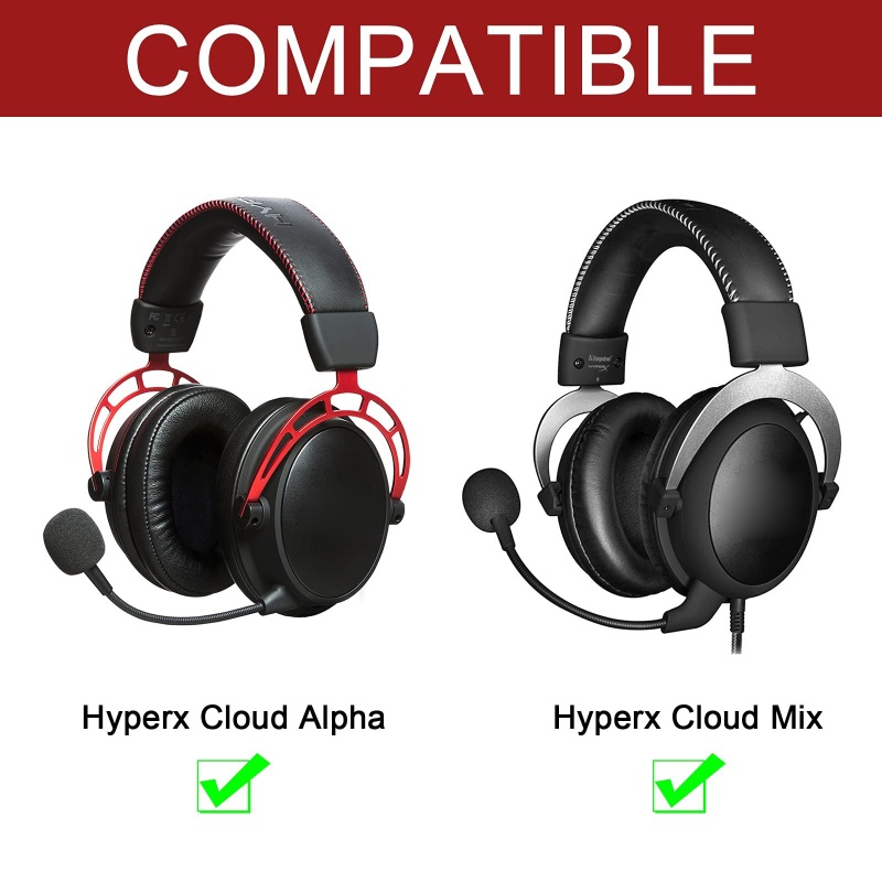 Bt Nylon Braided Replacement Aux 3.5mm Cable Extension Cord Untuk Untuk HyperX Cloud Mix Untuk Alpha S Headset Gaming Headph