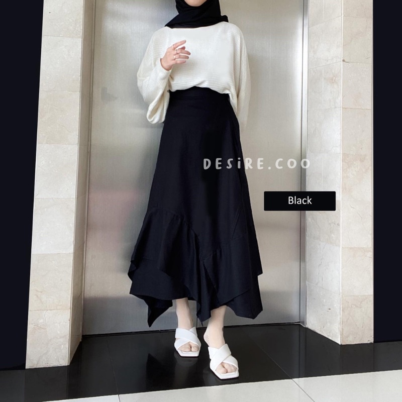 ROK - HANNA SKIRT | ROK WANITA | ROK LINEN