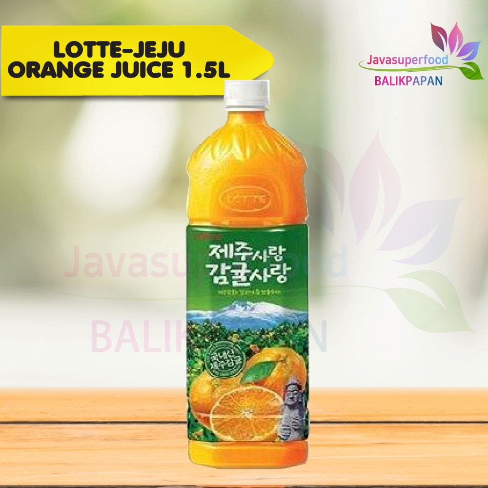 LOTTE-JEJU ORANGE JUICE 1.5L
