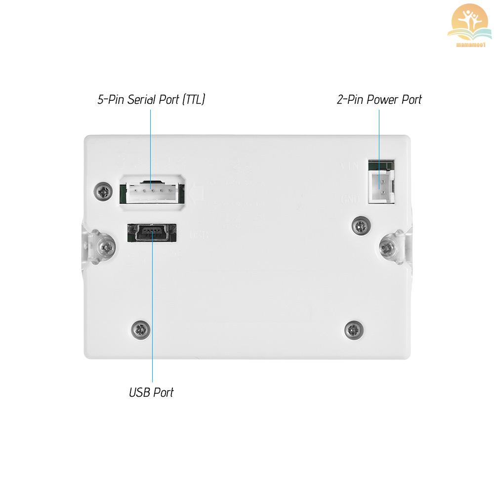 GOOJPRT QR204 58mm Mini Embedded Receipt Thermal Printer TTL + USB Interface High Speed Printing 50-85mm/s