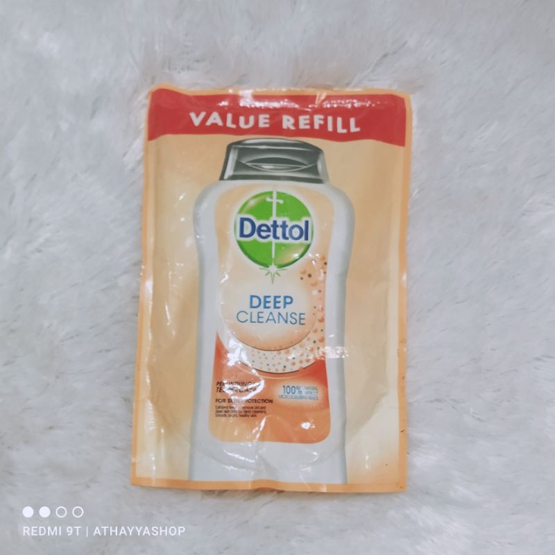 Dettol Refill Bodywash anti bacterial sabun cair 400 / 410 / 250 ml