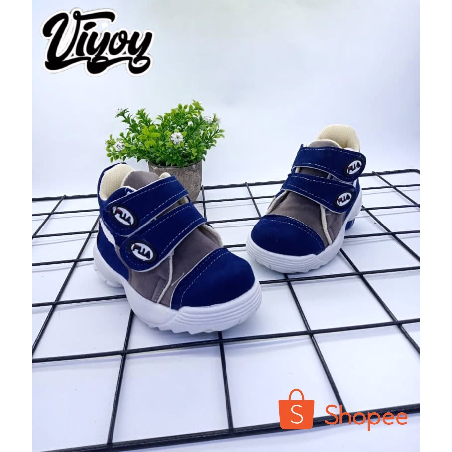 Sepatu anak laki laki sporty umur 1 5 tahun casual terbaru murah kekinian Sepatu anak Sneaker