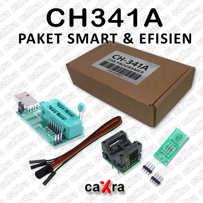 PROGRAMER CH341A EEPROM FLASH SPI SERIAL / PAKET SMART