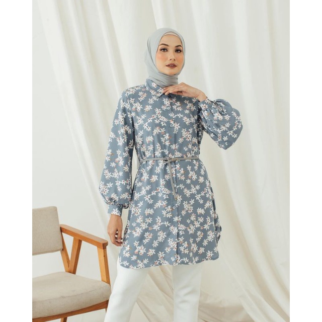 Kain Shakila Premium Motif Yasmira harga setengah meter