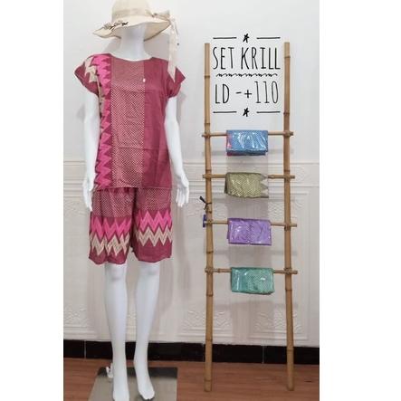 SET KRILL / KRILL / SETELAN KRILL MURAH / SETELAN RAYON "TWN.31My22c"